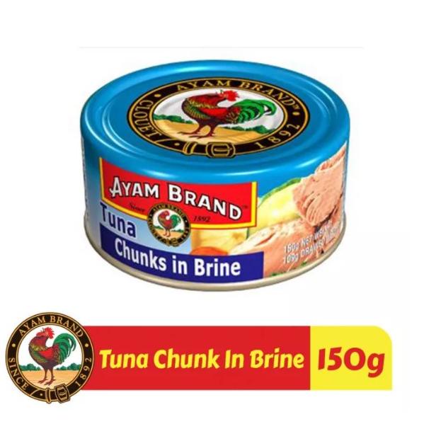 

Real Promotion Ayam Brand - Ikan Tuna Kaleng Chunk In Brine 150gr