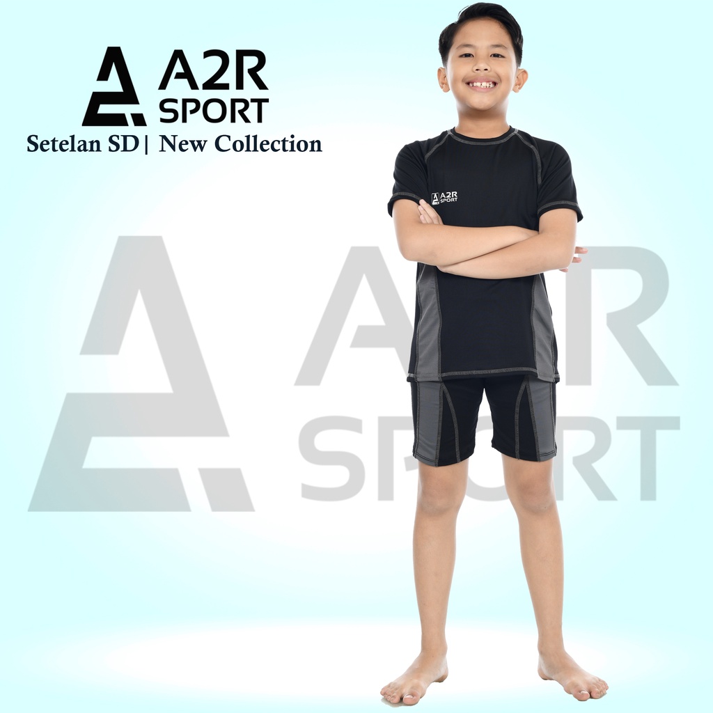 A2R Sport - Setelan TK dan SD Baju renang anak untuk laki-laki dan perempuan (Unisex)