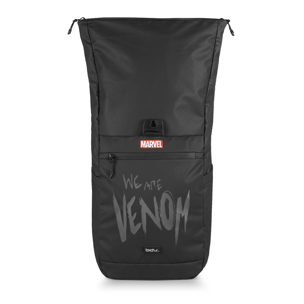 Marvel Villain Venom Typical TORCH Depok Backpack - Tas Ransel Punggung Pria Wanita Hongcheon 22L