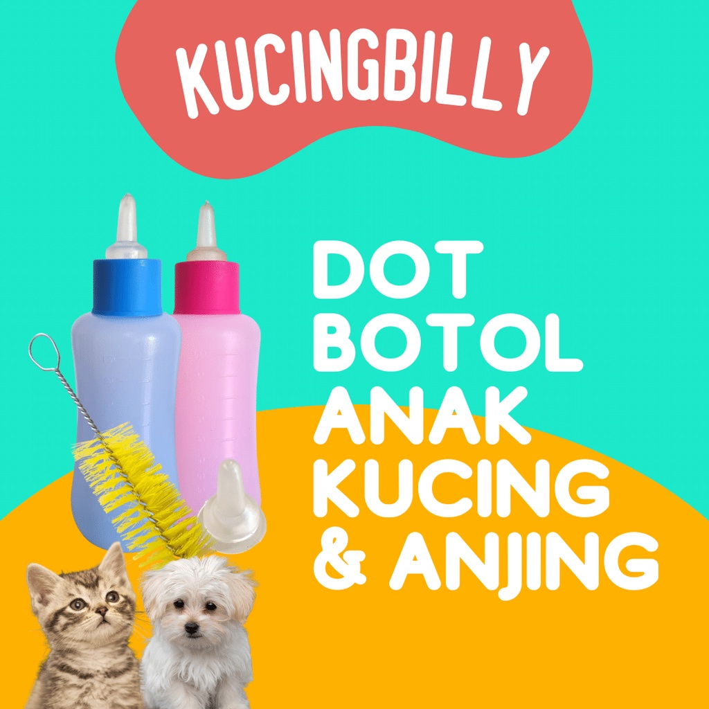 Dot botol susu kucing anjing 100ml
