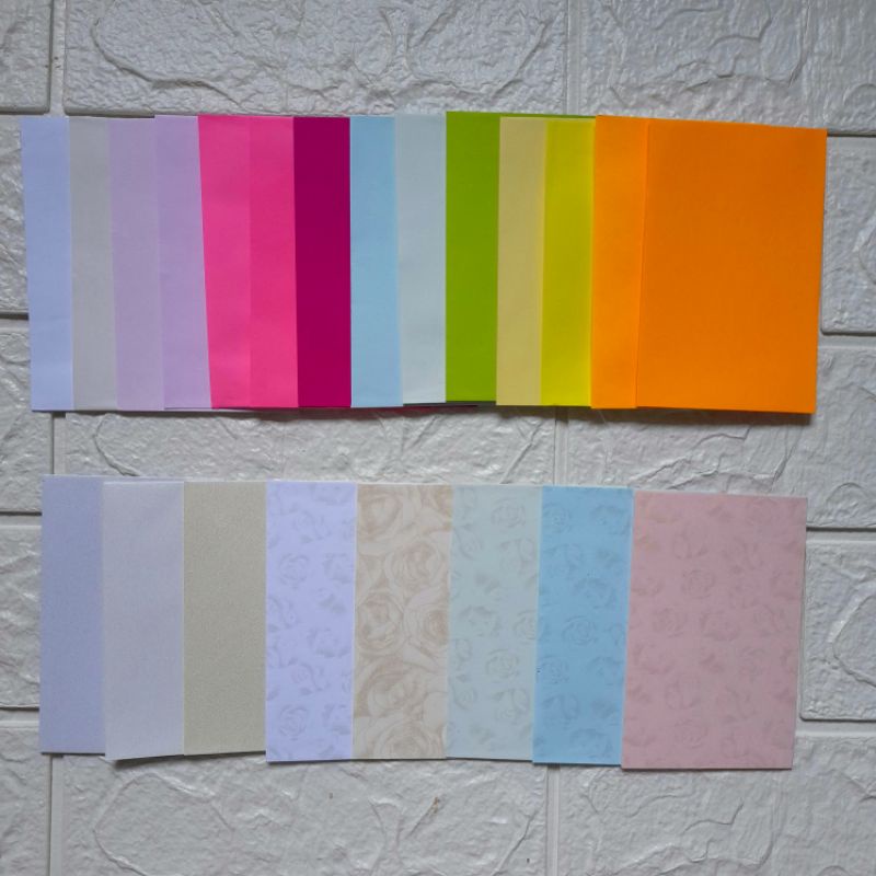 

Amplop polos warna angpao lebaran 7x11cm