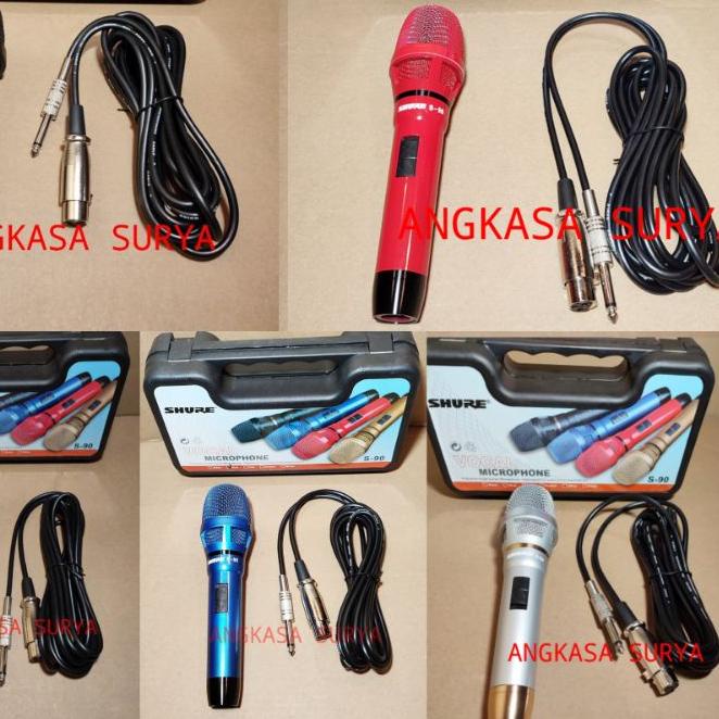☆ Mic Kabel SHURE S90 S 90 Plus Koper Microphone Kabel Best Seller ➸