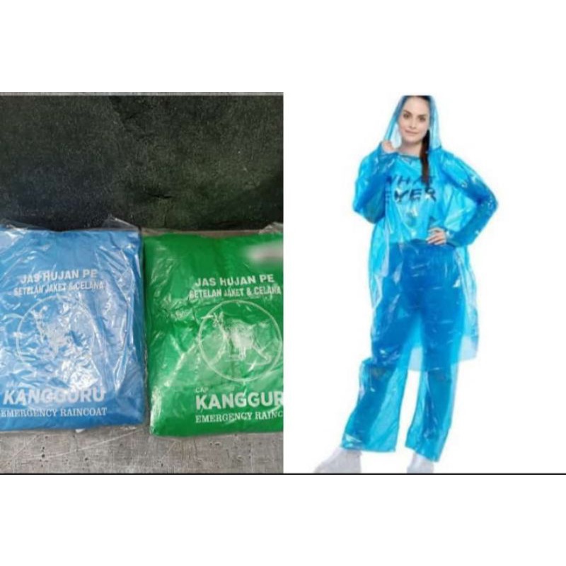 Jas Hujan Stelan Plastik