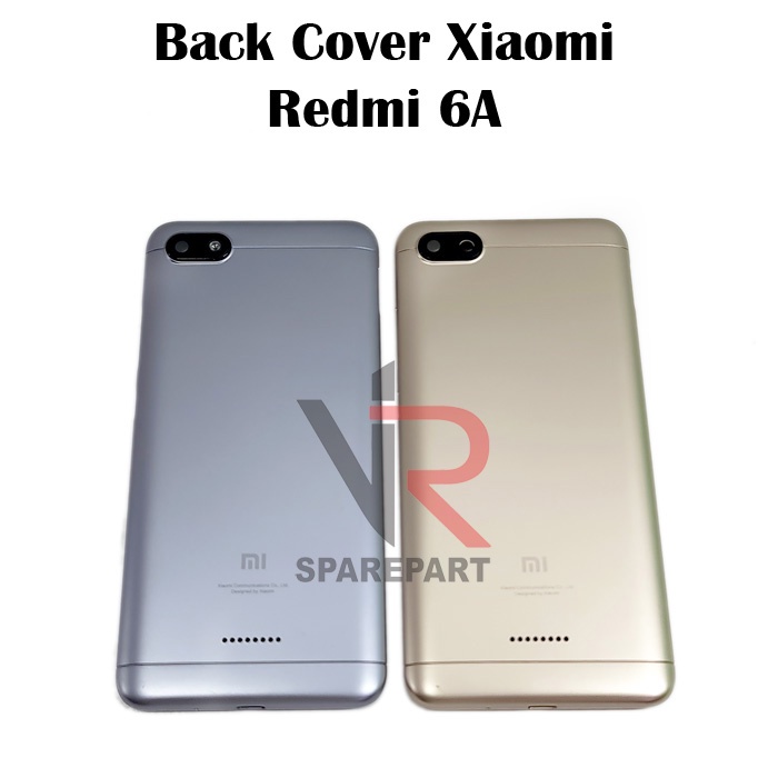 BACK COVER XIAOMI REDMI 6A BACK DOOR / TUTUP BELAKANG (SINGLE SIM)