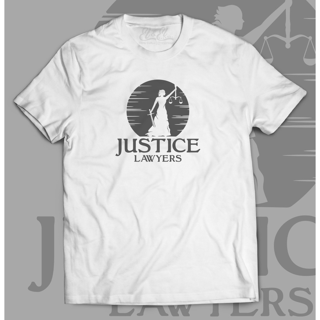 Kaos Advokat Kaos Pengacara kaos Lawyer Kaos Justice 01 Cotton combed