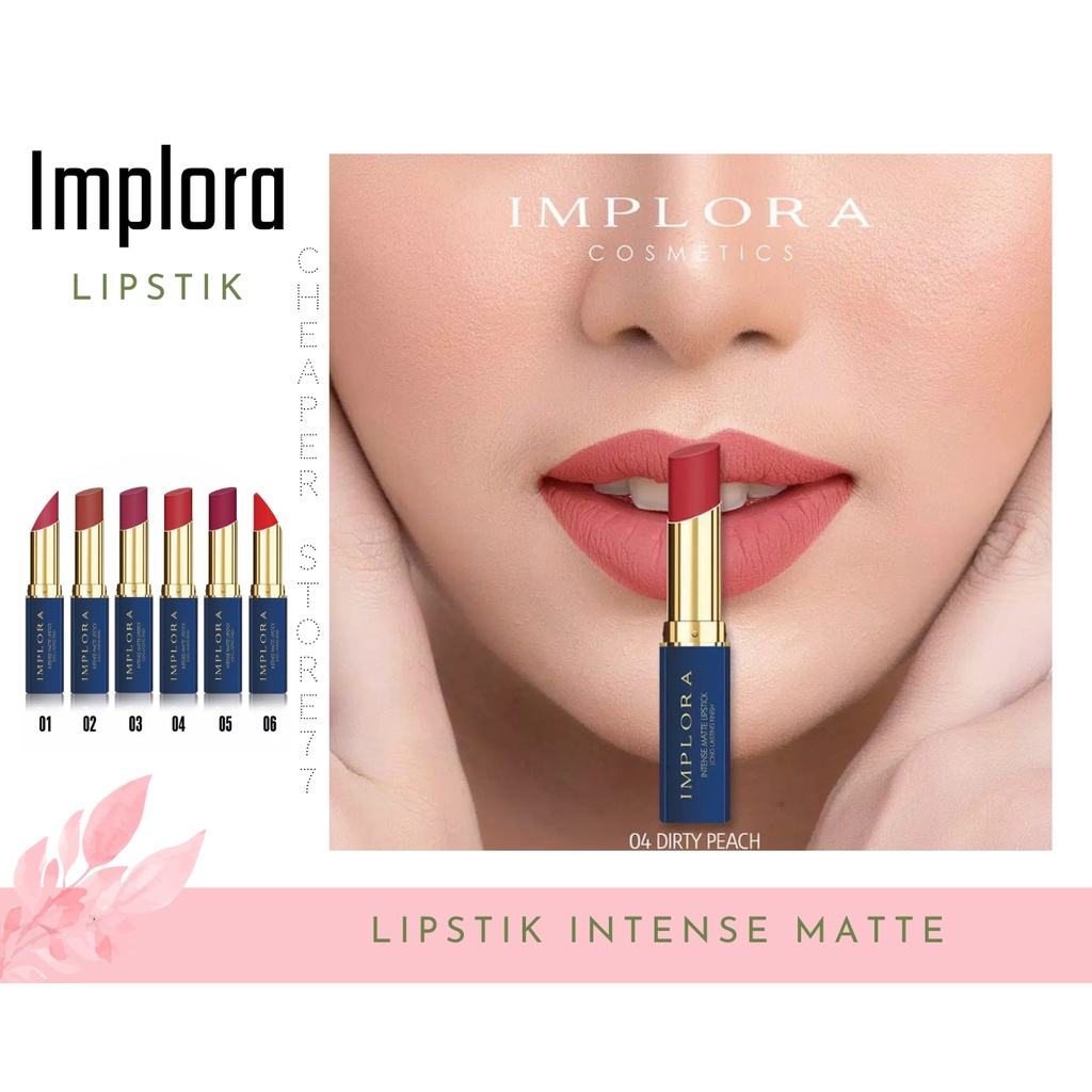 IMPLORA - LIPSTIK MATTE INTENSE - LIP MATTE