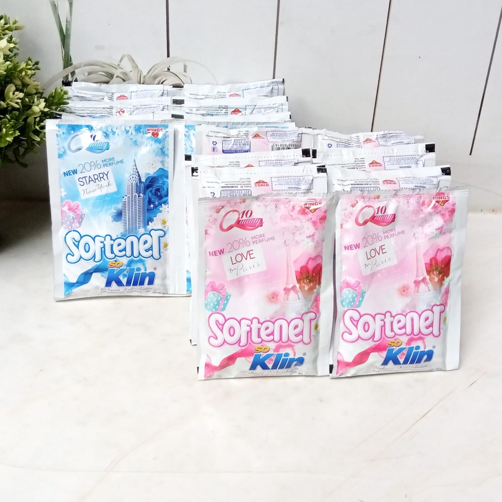 So Klin Softener Renceng 70ml x Isi 12pcs