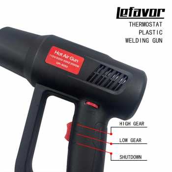 Heat Gun Air Dryer for Soldering Iron Themoregulator 220V - QR-85A1 pemanas alat bantu pasang pelepas stiker skotlet walpeper dinding