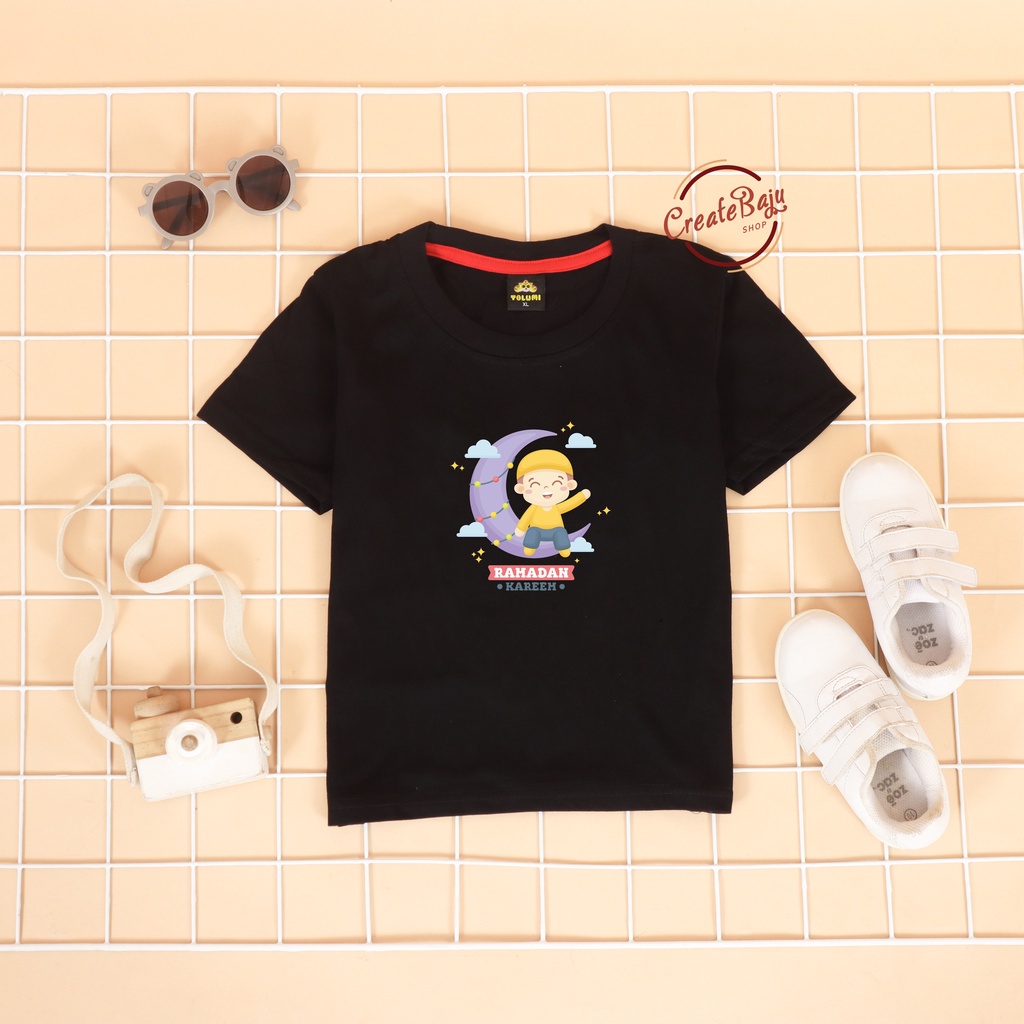 PROMO 7.7 KAOS ANAK LAKI MOTIF RAMADHAN H 1-7 TAHUN BAJU ATASAN ANAK LAKI FASHION TERMURAH BAHAN KATUN