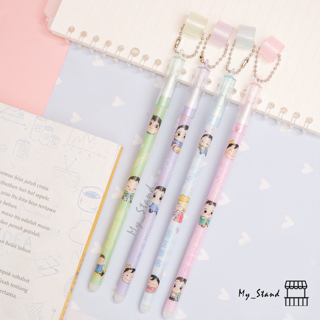 

Pena Gel Gantungan Rantai SOLATIP Pen Bolpen Tempelan Lem Pulpen Tape Warna Pastel Bolpoin Multifungsi Karakter