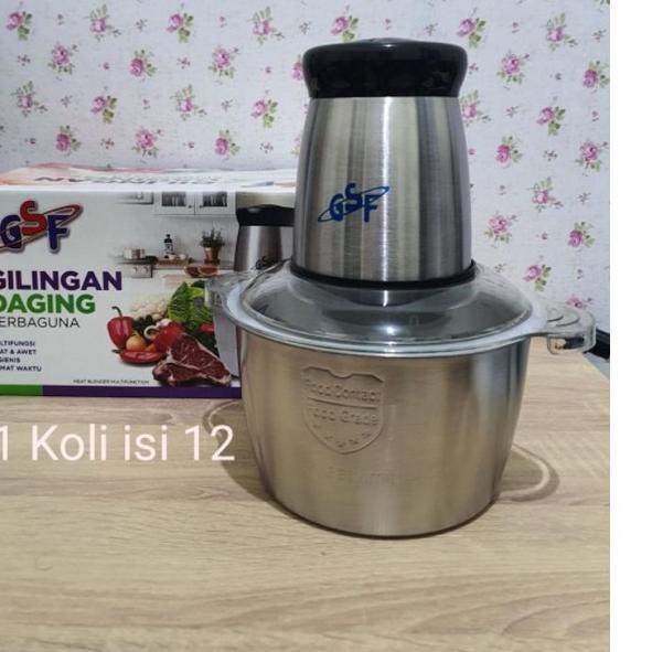☑ BLENDER DAGING GSF STAINLESS G-3802 CAPSULE CUTTER UKURAN BESAR blender daging meat blender ✷