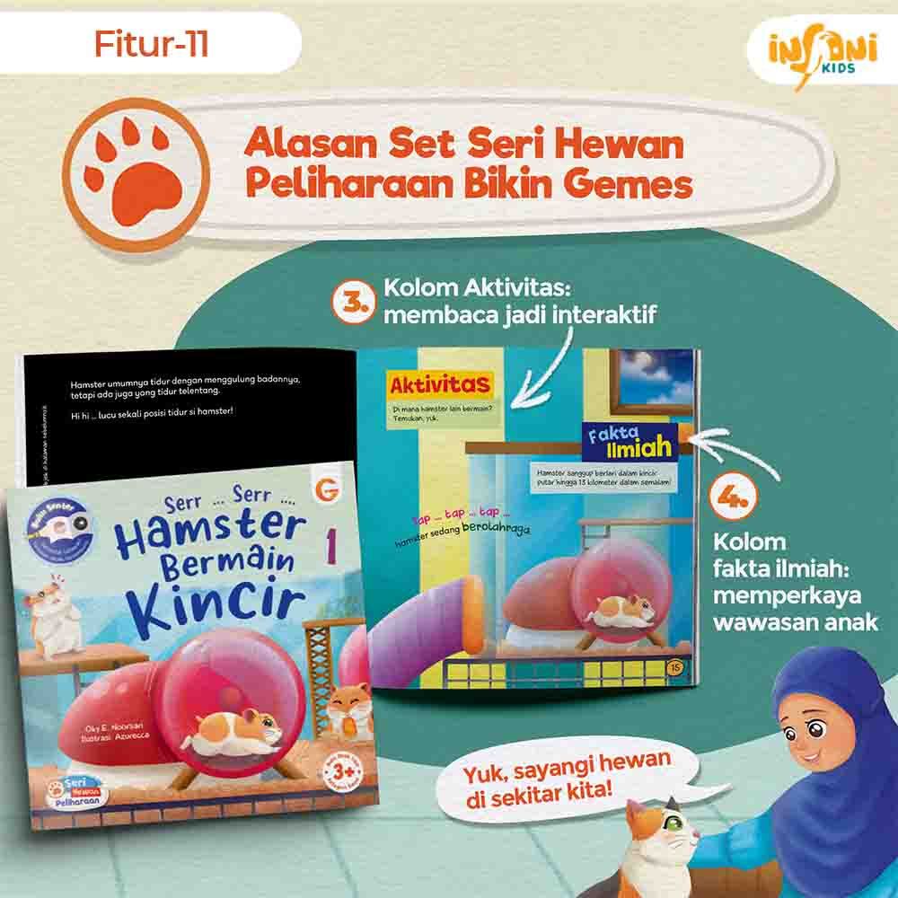 Buku Anak Islami 1 Set Seri Hewan Peliharaan (Isi 3 Buku) - Gema Insani