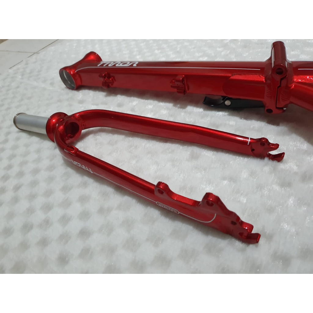 Frame FNHON BLAST Merah Metalic Discbrake 20 22 inch