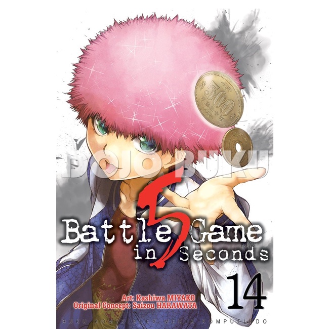 Komik Seri: Battle Game In 5 Seconds (Kashiwa Miyako &amp; Saizou Harawata)