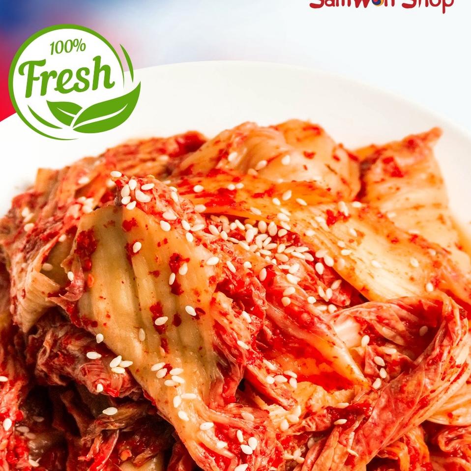 

GROSIR KIMCHI SAWI FRESH PLAZA KOREA 1 KG - ORIGINAL KOREAN FOOD FRESHLY MADE MAKANAN KOREA RASA LEZAT grosir