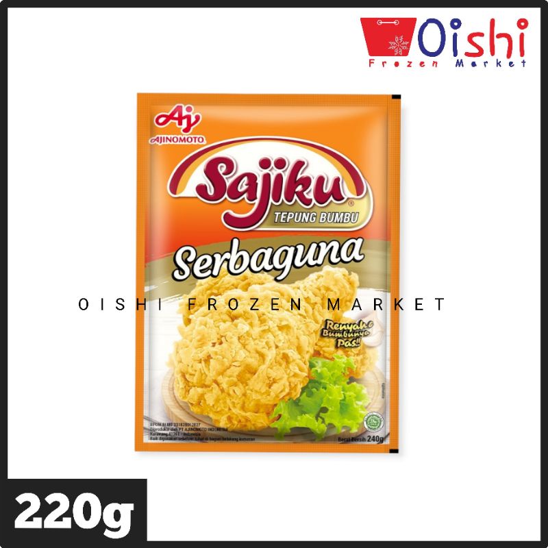 

Sajiku Tepung Bumbu Serbaguna 220g