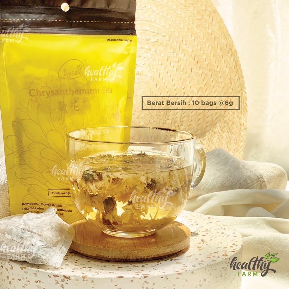 

○ Chrysanthemum Teabag Ansell / Teh Bunga Krisan Kering / Teh Bunga Chrysanthemum / Krisan Kuning ⅎ