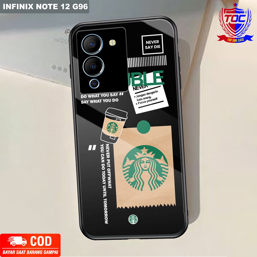 Case INFINIX NOTE 12 G96 - Casing INFINIX NOTE 12 G96 Terbaru 2022 TOP ONE CASE [ STARBUK ] Silikon 