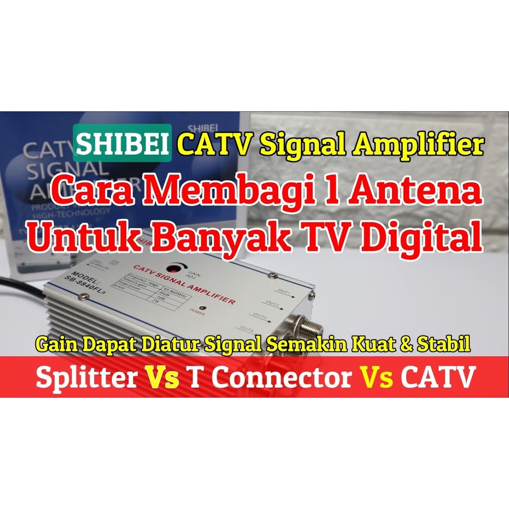 CaTV Panamatic Pararel Antena TV Penjernih Siaran TV