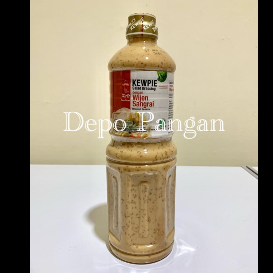 

KEWPIE ROASTED SESAME SALAD DRESSING 1 LITER / KEWPIE WIJEN SANGRA