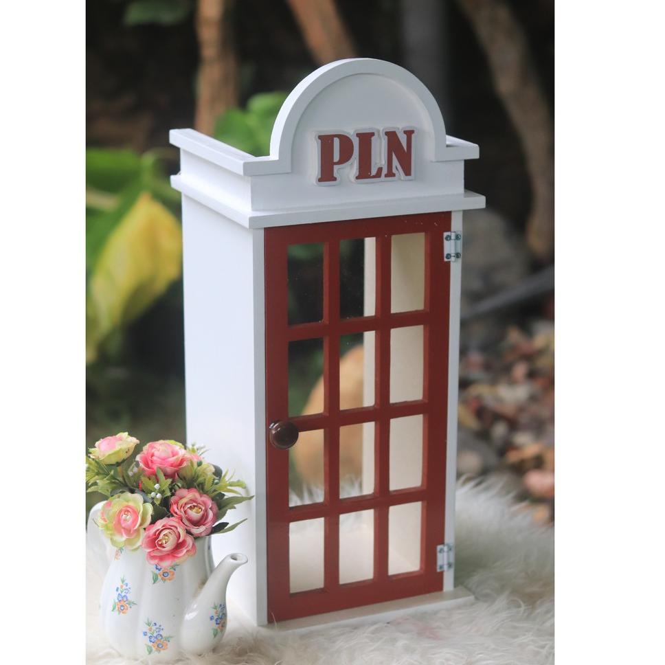 Box listrik shabby box meteran listrik pascabayar. kotak penutup meteran listrik besar. Box sekring 