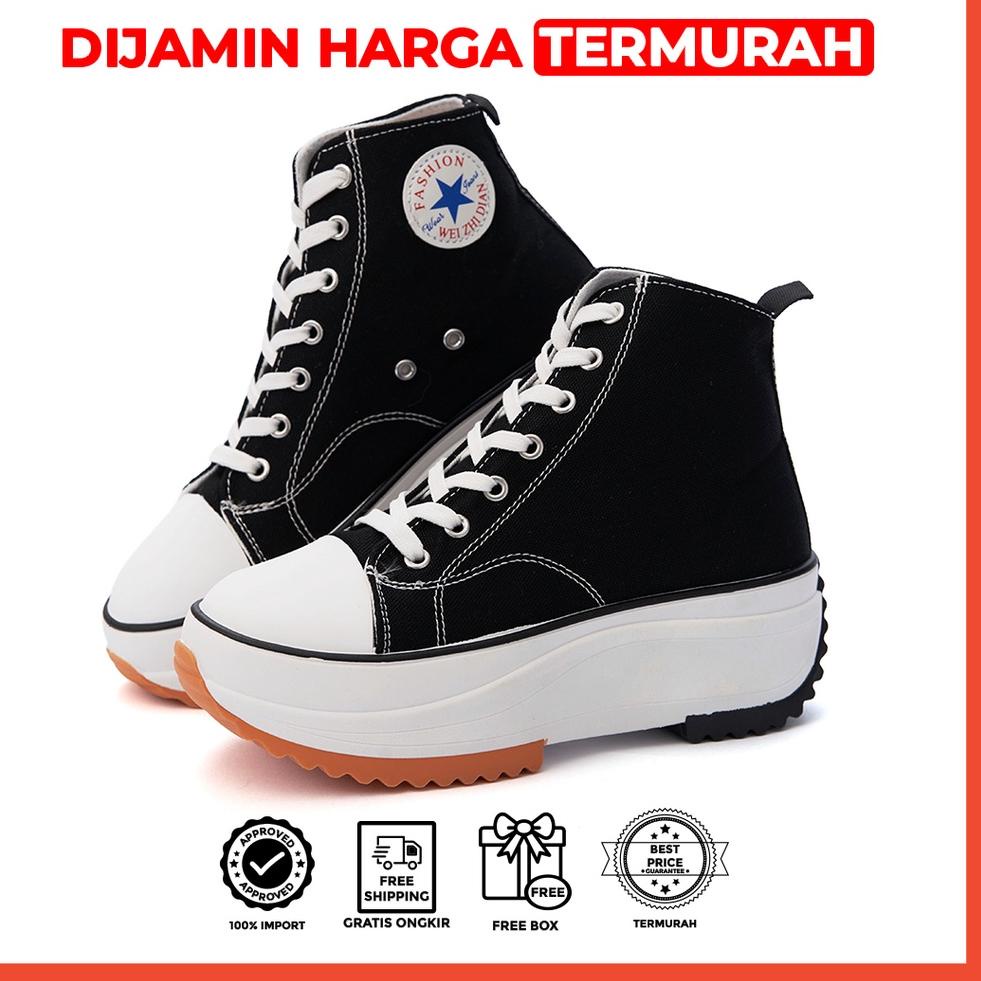 STOK TERBATAS US ARMY SEPATU WANITA BOOTS RUN HIKE SNEAKERS FASHION KOREAN STYLE - LX560