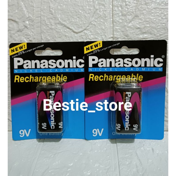 Baterai Kotak 9V Rechargeable_Baterai cas 9Volt