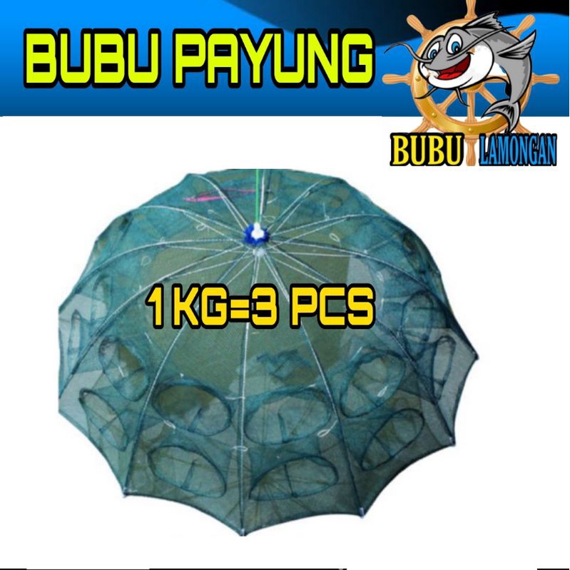 Payung Bubu/Perangkap ikan/Bubu ikan/perangkap udang/jebakan ikan udang ikan kepiting