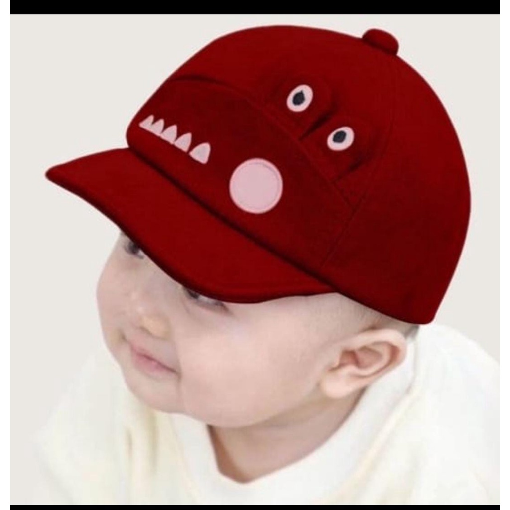 Topi ANAK motif Crocodile / Topi Aligator Topi anak perempuan laki laki fashion aligator