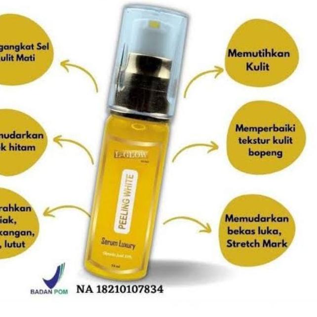 ➯ LGLOW AHA BODY SERUM/ AHA PEELING WHITE/ PEELING ❄