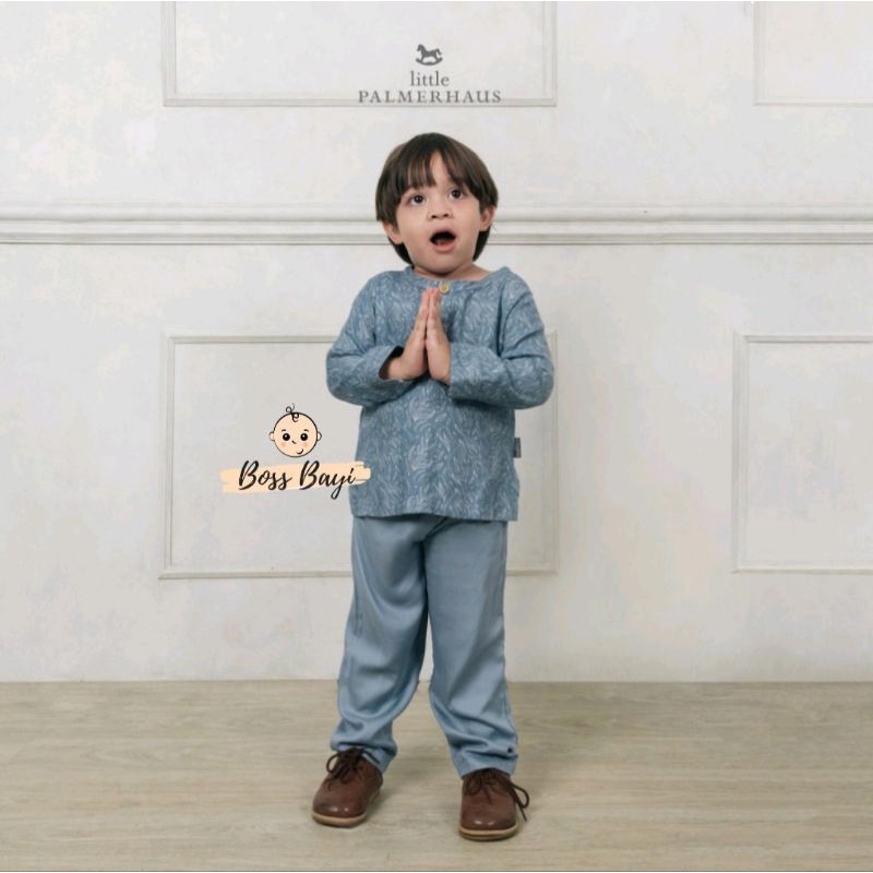 LITTLE PALMERHAUS - Timeless Button Koko Set + Peci Anak