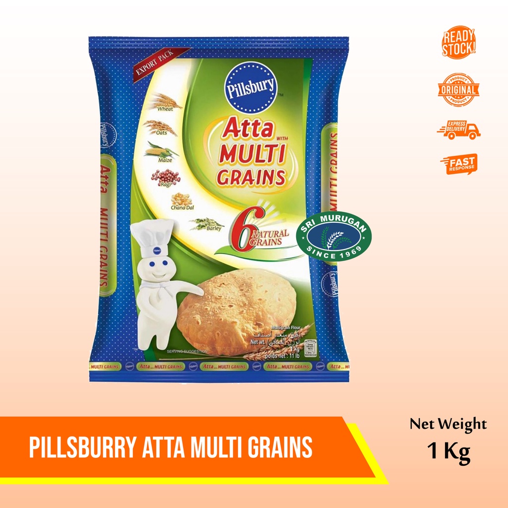 

PILLSBURY ATTA MULTI GRAINS 1 KG
