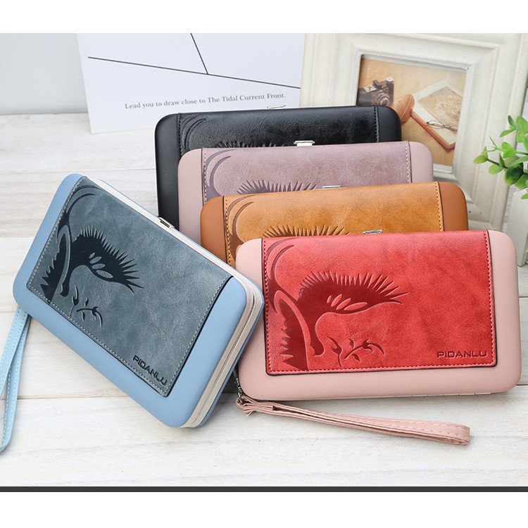 FYGALERY N2389 Dompet Panjang Wanita Forever Young Korea Style Woman Wallet Purse Kartu Polos Murah