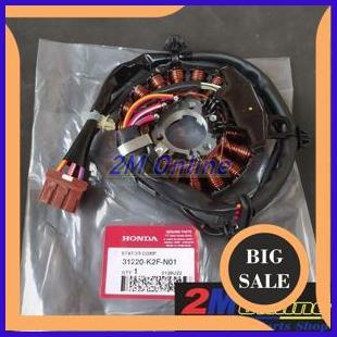 sparepart Stator Spul Scoopy LED New 2020 Ori AHM 31220-K2F-N01 140ZZ3