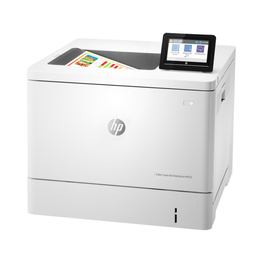 Printer HP Color LaserJet Enterprise M555dn Duplex Network Printer