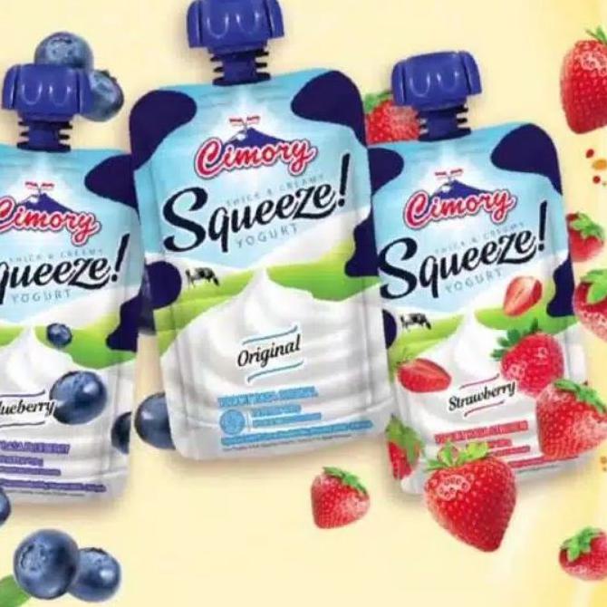 

♥ 6 PCS - CIMORY SQUEEZE YOGURT ➾