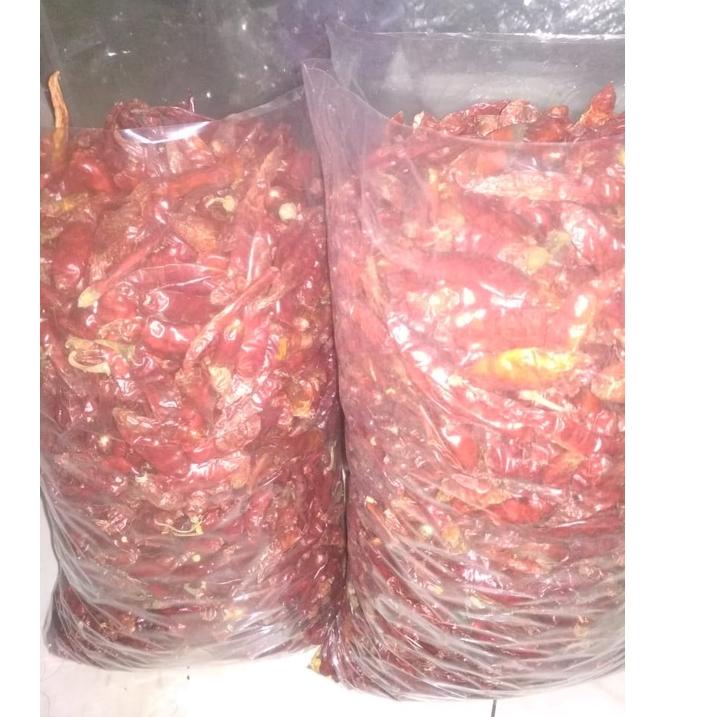 

☆ Cabe Kering Import, Cabe Rawit Teja Merah 1 kg IMPORT Dijamin Pedas, Tanpa Tangkai ⅎ