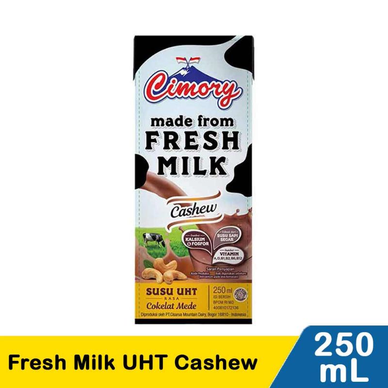 

Cimory Fresh Milk Uht Cashew 250Ml