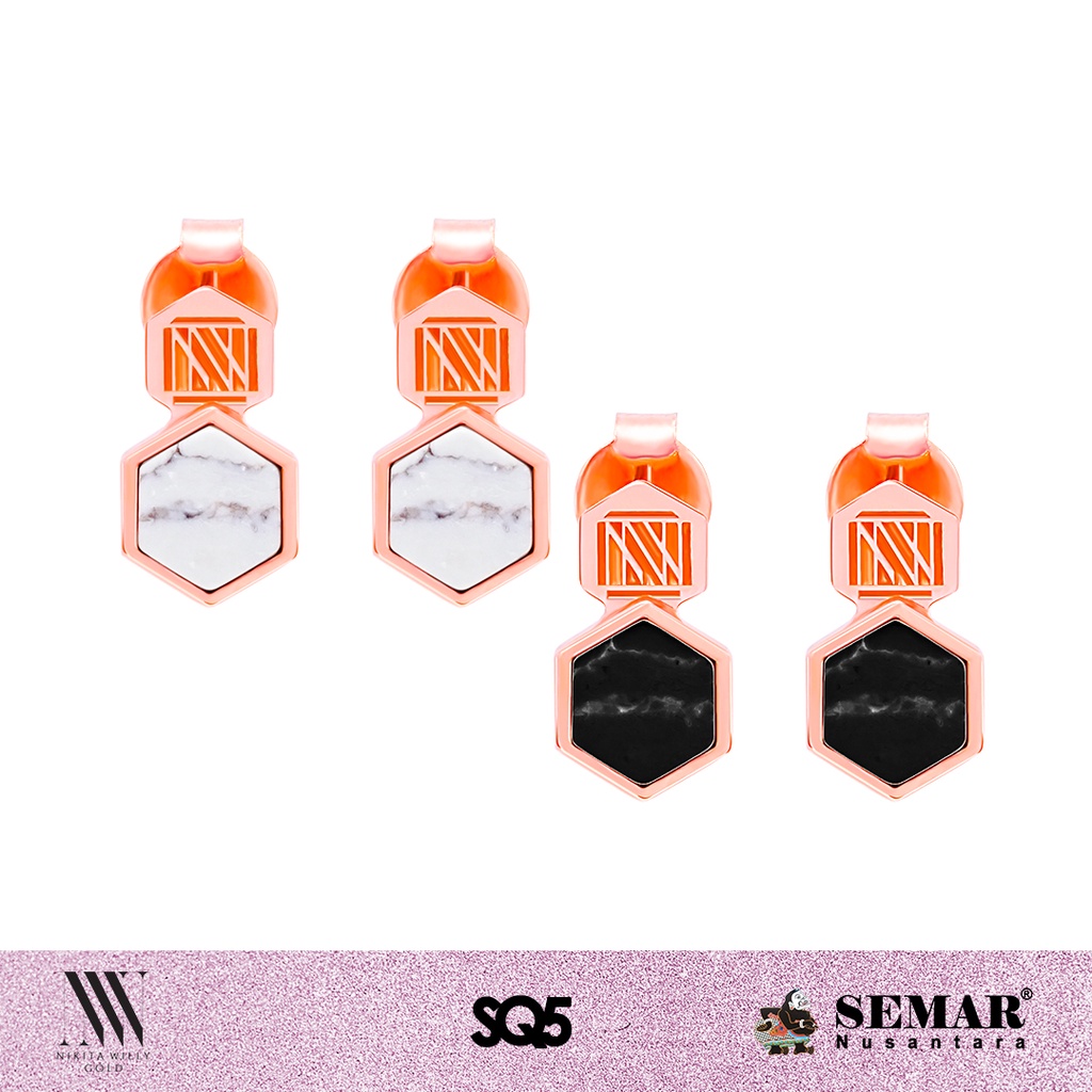 Nikita Willy Gold Anting Emas Renaissance Castella 10K Semar Nusantara