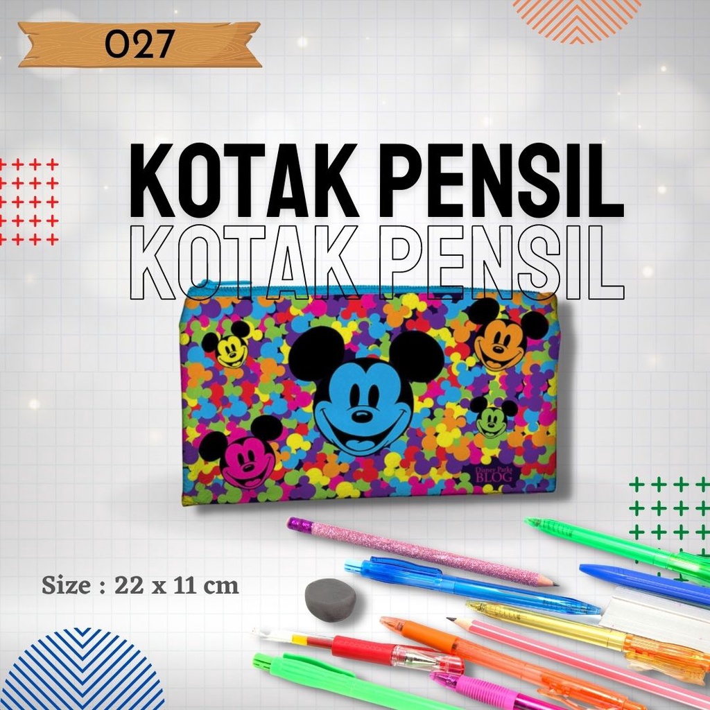 

Tempat Pencil, Pena untuk TK,SD,SMP,SMA,dan Mahasiswa Gambar micky mouse