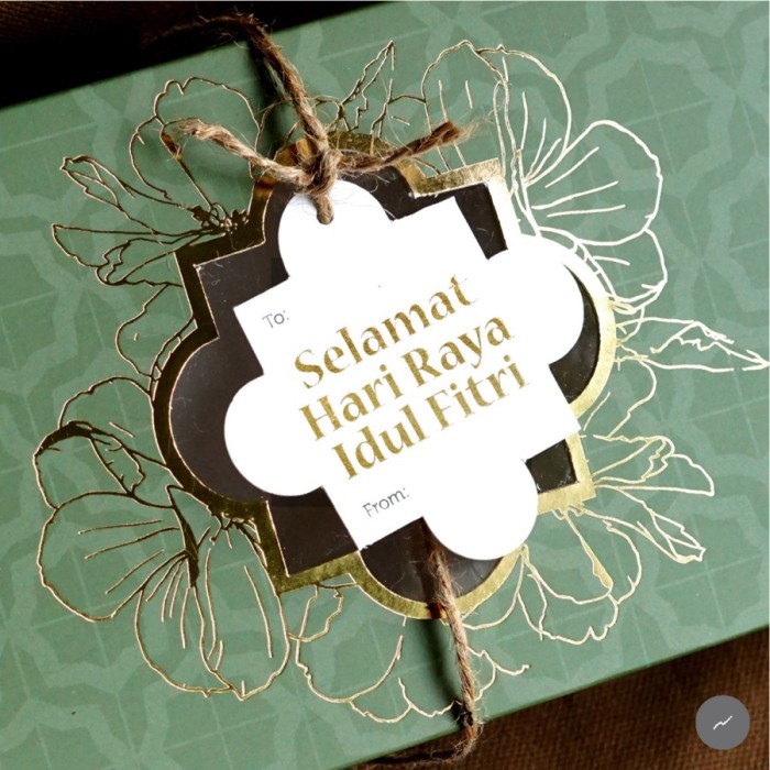 

Dus Kotak Brownies Lebaran Box Kemasan Hampers Idul Fitri 24X12X7 Cm 097
