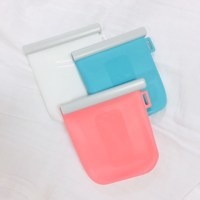 Kinmade Silicone Breastmilk Storage Bags | Kantong Asi Silikon Reusable 240ml