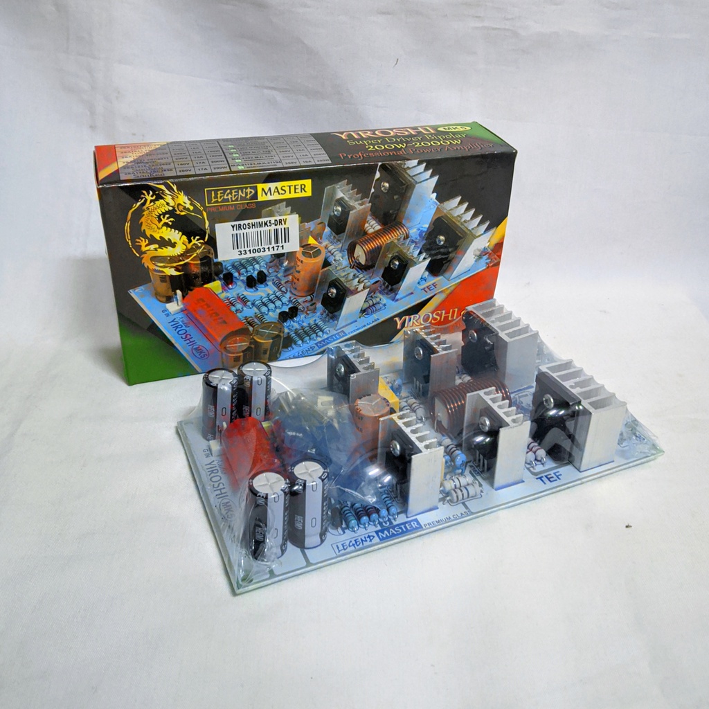 Kit Power Amplifier Professional NEW YIROSHI MK5 200- 2000Watt Mono