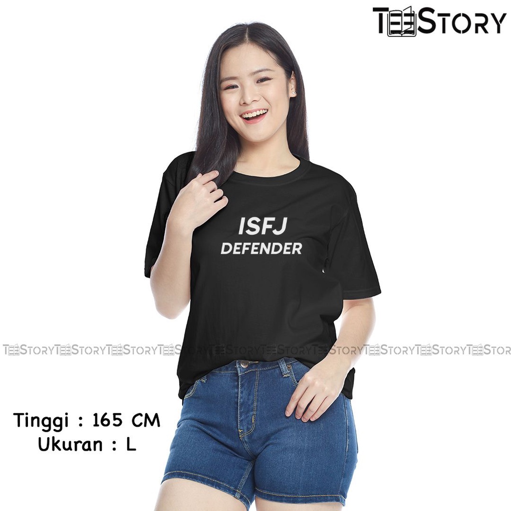 KAOS ISFJ 16 PERSONALITIES ATASAN BAJU T-SHIRT FASHION WANITA PRIA COWOK CEWEK KATUN PREMIUM DISTRO 