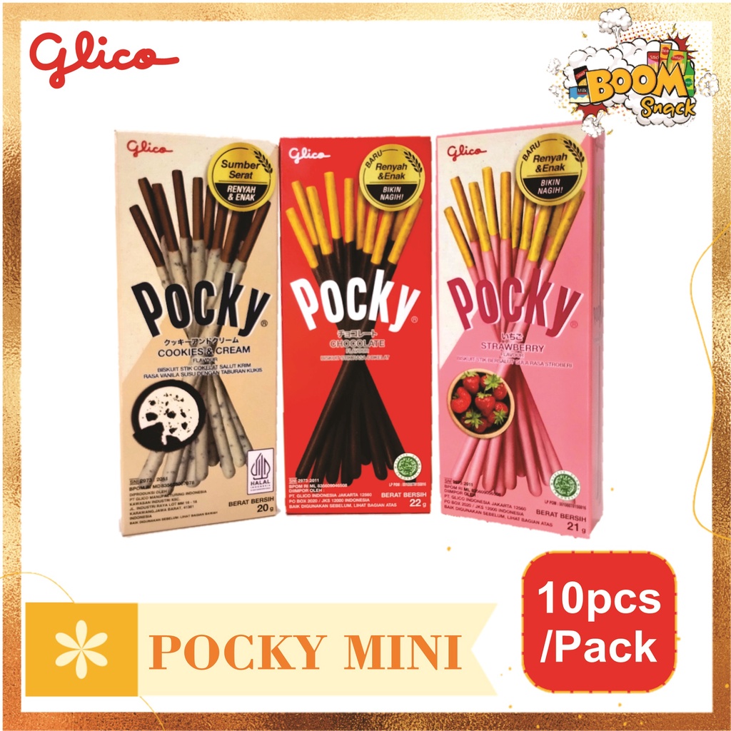 Pocky Mini Glico Isi 10pcs