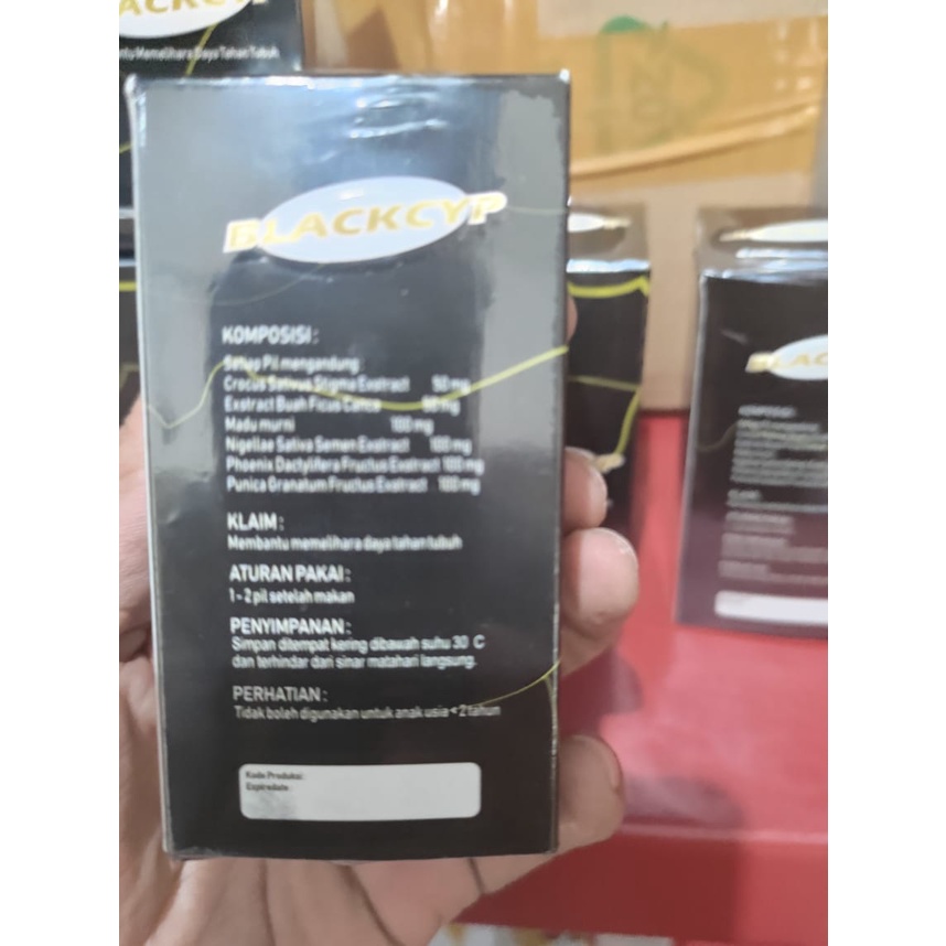 BlackCyp 100% Original Herbal Sendi&amp;Syaraf 40 butir