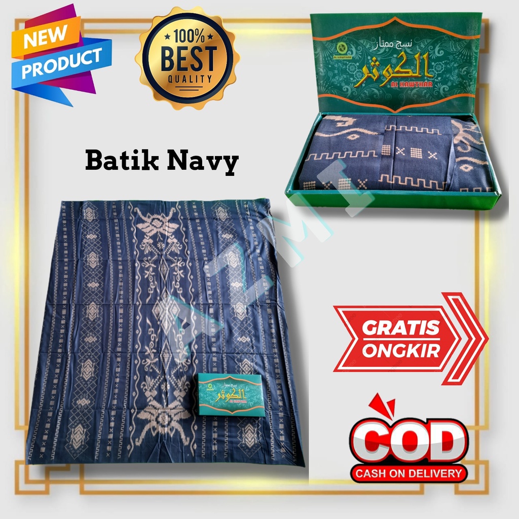 Sarung Batik Al Kawthar / New Sarung Printing / Sarung Al Kawthar Motif Batik