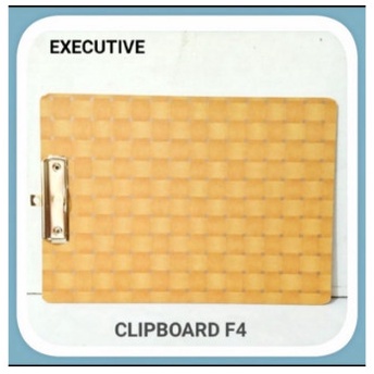 

Papan Jalan Kayu Folio / Clipboard Folio / Alas Ujian