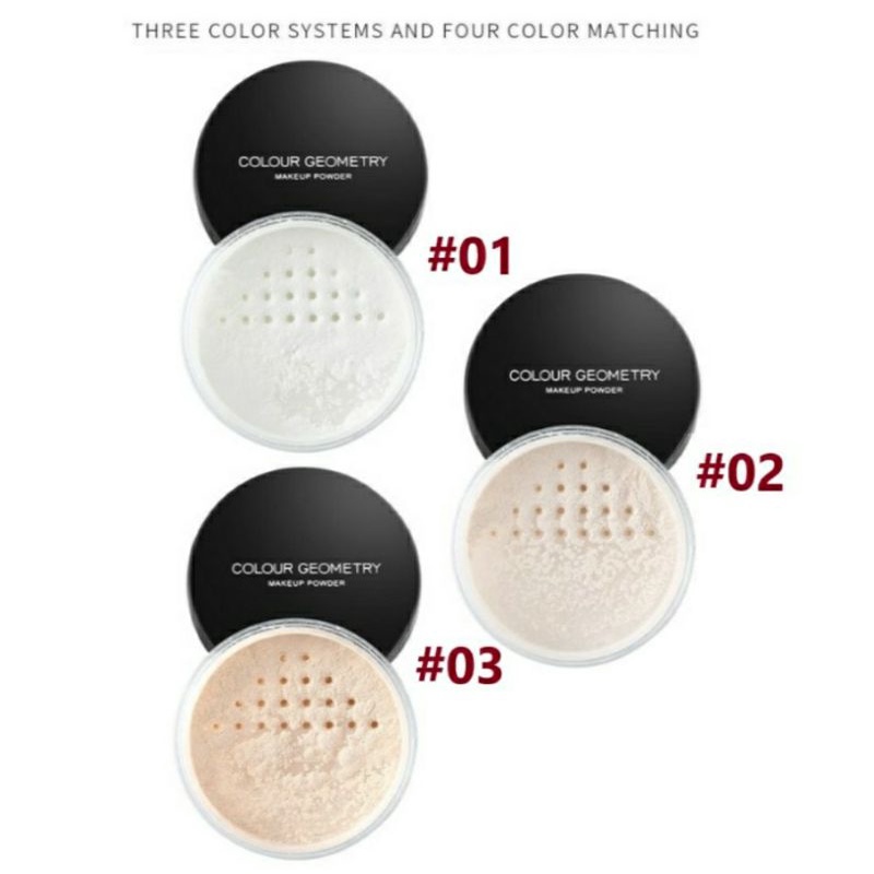 BEDAK TABUR LAMEILA COLOUR GEOMETRY | PENGONTROL MINYAK WAJAH