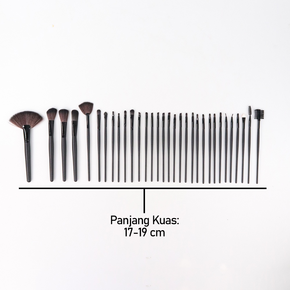 Brush Kuas Make Up Set 32In1 Aplikator Make Up